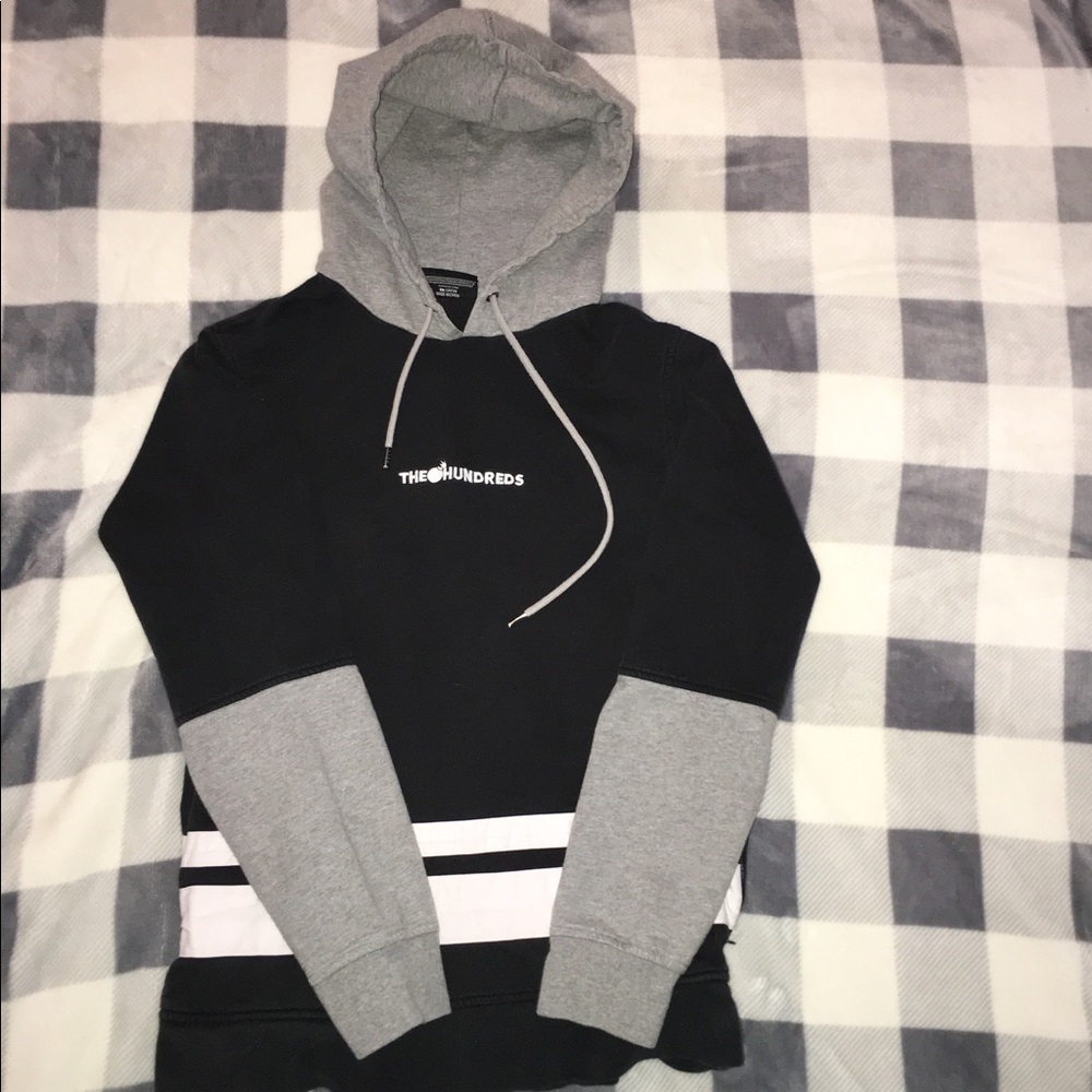 COPY - Men’s black & grey hundreds hoodie